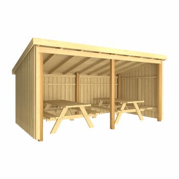 Nordic madpakkehus 9,5 m² - Type 1A